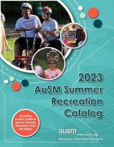 The cover of the 2023 AuSM Summer Recreation Catalog