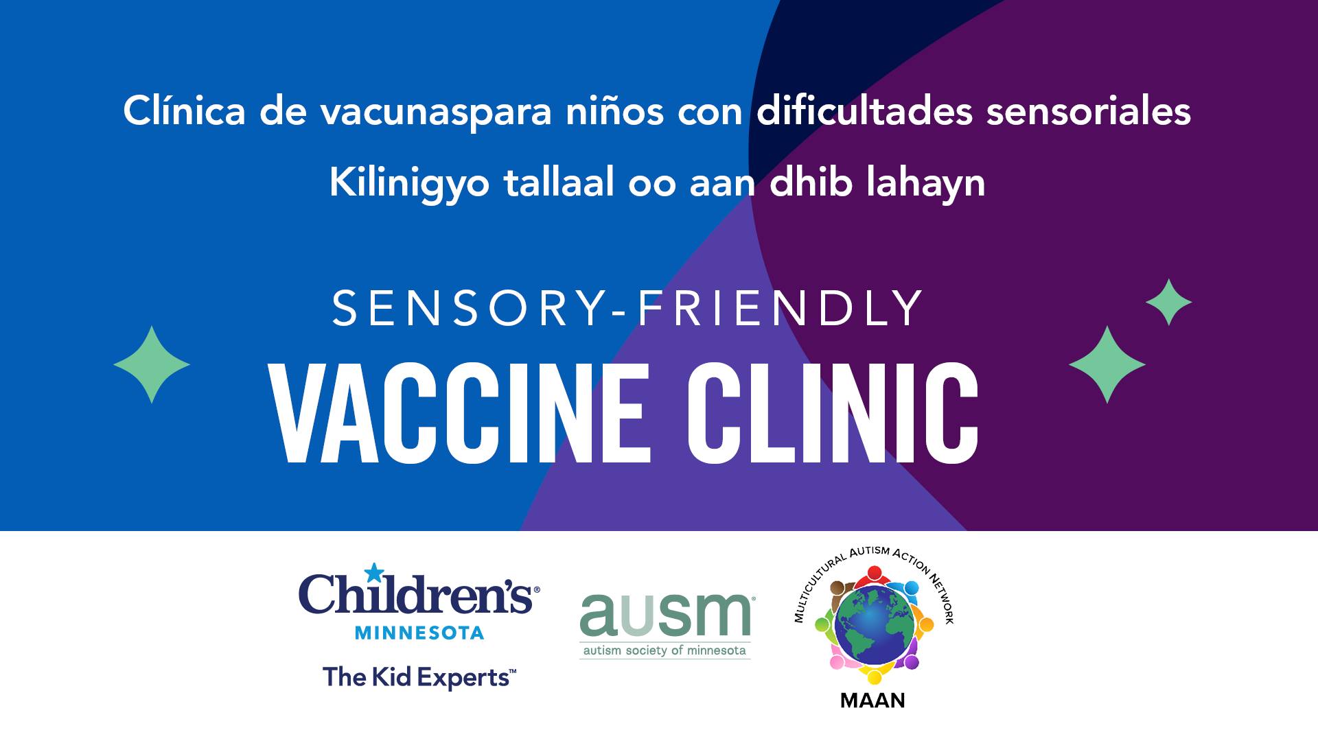Sensory-Friendly Vaccine Clinic