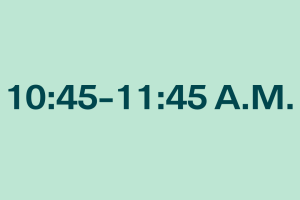 10:45-11:45 a.m.